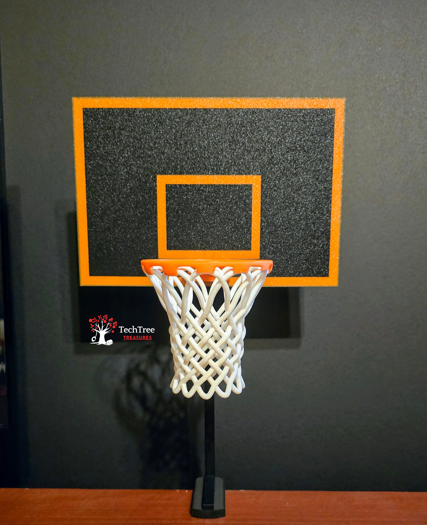 Tabletop/Desktop Basketball Hoop with Ball Launcher for Home or Office