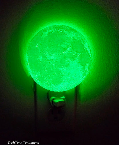 Moon and Saturn Illuminating Night Lights | $5 off with Planet Lamp Combo