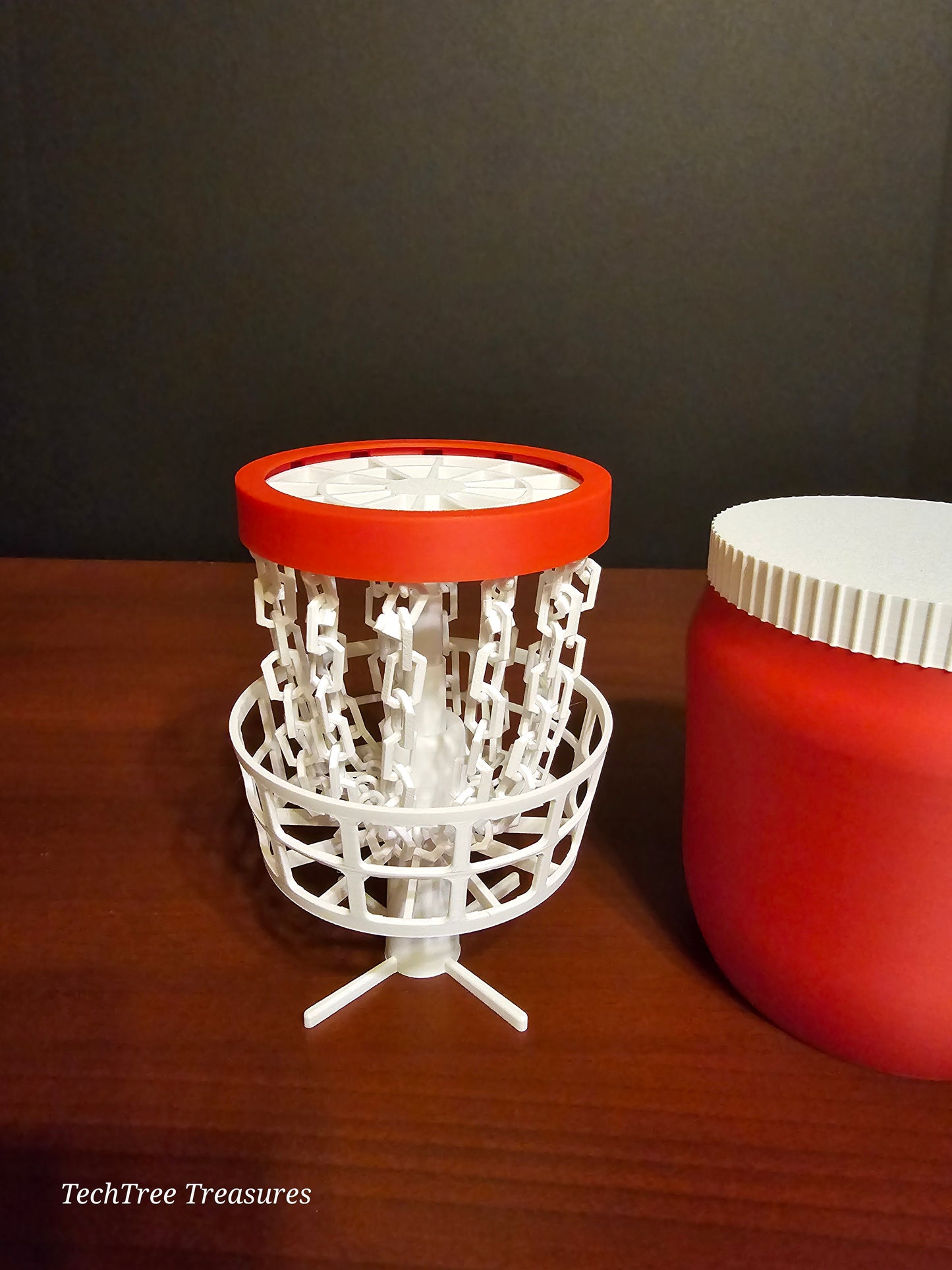 Tabletop|Desktop Disc Golf with Carrying Container