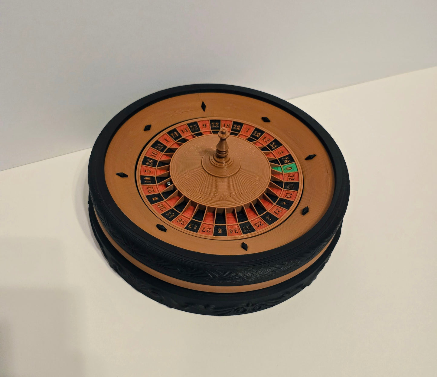 Casino Style Roulette Wheel| 3d Printed | Game night