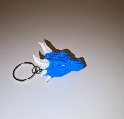 Dragon Head keychain, Articulated Dragon head keychain. Dragon Desk and home decor, Dragon toy, Dragon Fidget Toy, 3D printed