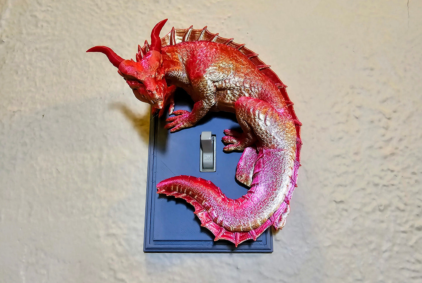 Dragon Light Switch Cover for Wall - Room Decor