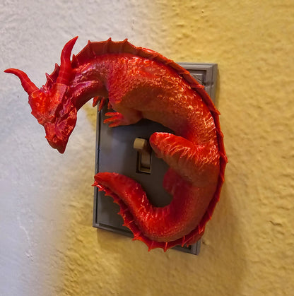 Dragon Light Switch Cover for Wall - Room Decor