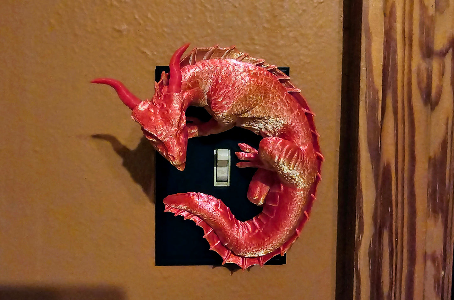 Dragon Light Switch Cover for Wall - Room Decor