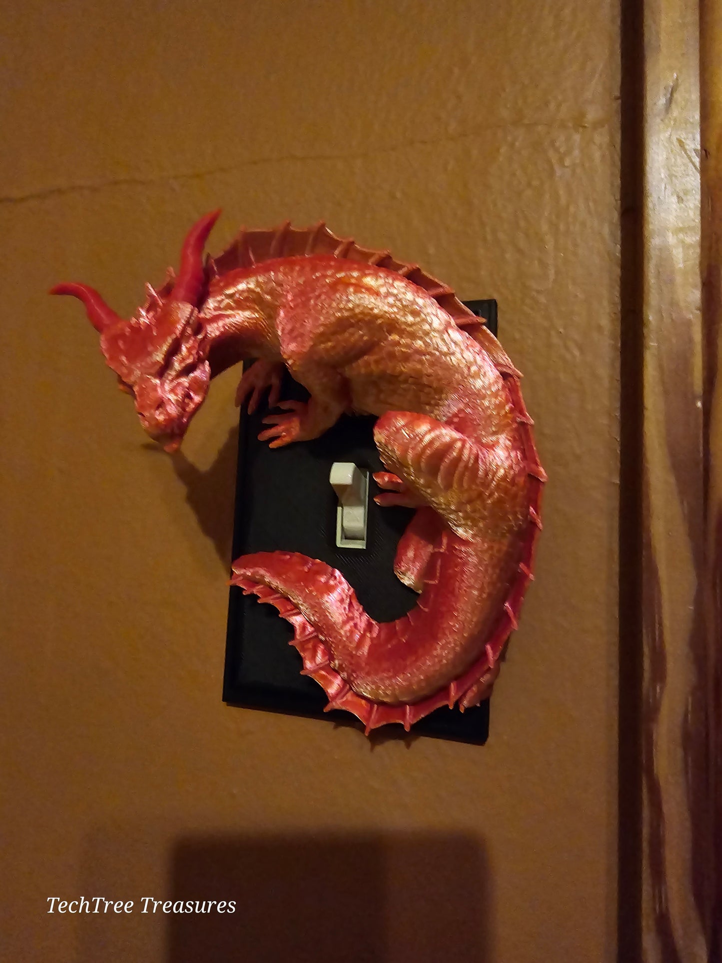 Dragon Light Switch Cover for Wall - Room Decor