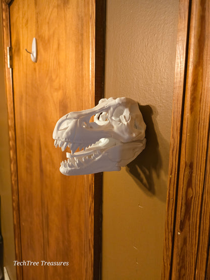 T-Rex Wall Hanger for Coat, Robe, Hat, Headphones, Backpack and More