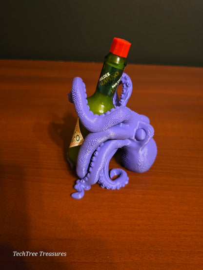 Release The Kraken Hot Sauce Holder, Tabasco Sauce Holder For 2 OZ Bottles ONLY