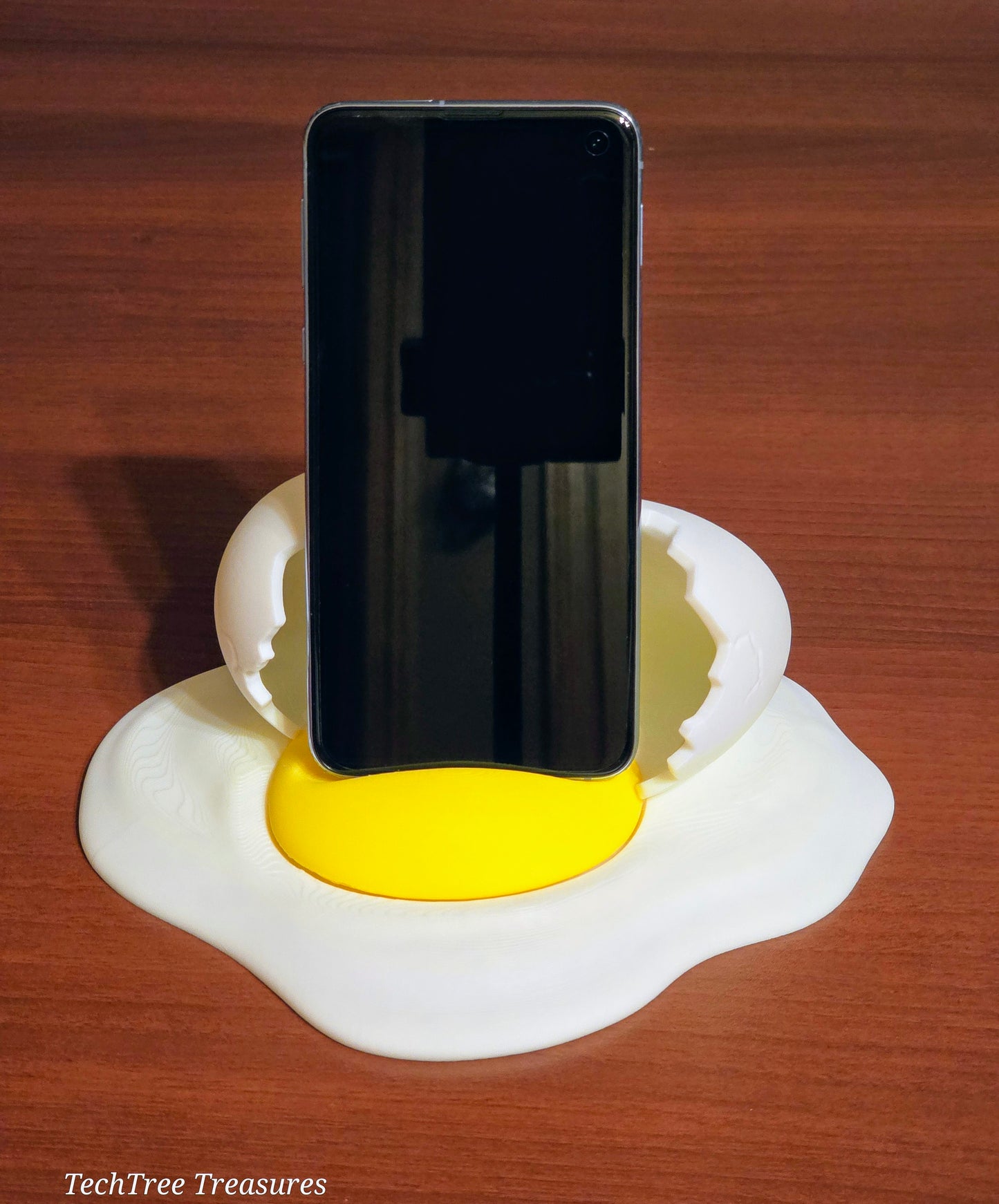 Unique Creative Phone Holder/Stand - 4 designs - Splash - Fries - Boxing Glove - Cracked Egg - 3D printed