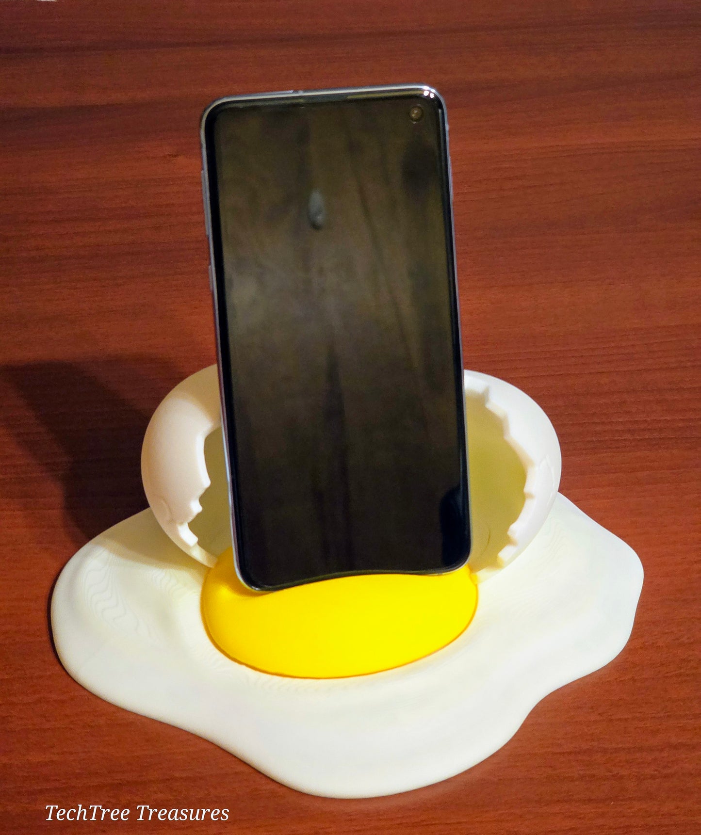 Unique Creative Phone Holder/Stand - 4 designs - Splash - Fries - Boxing Glove - Cracked Egg - 3D printed