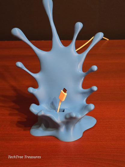 Unique Creative Phone Holder/Stand - 4 designs - Splash - Fries - Boxing Glove - Cracked Egg - 3D printed