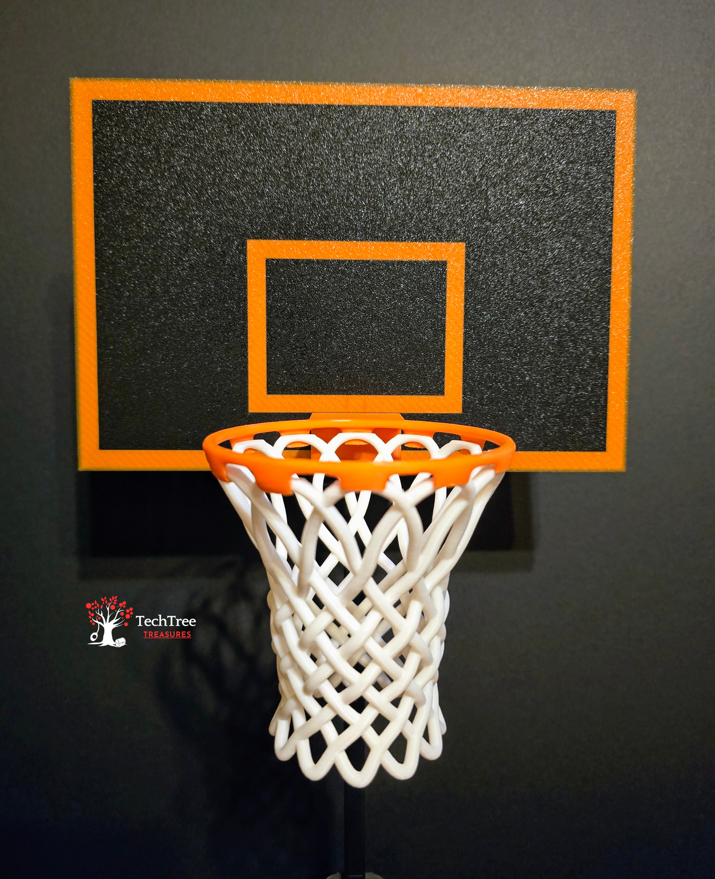 Tabletop/Desktop Basketball Hoop with Ball Launcher for Home or Office