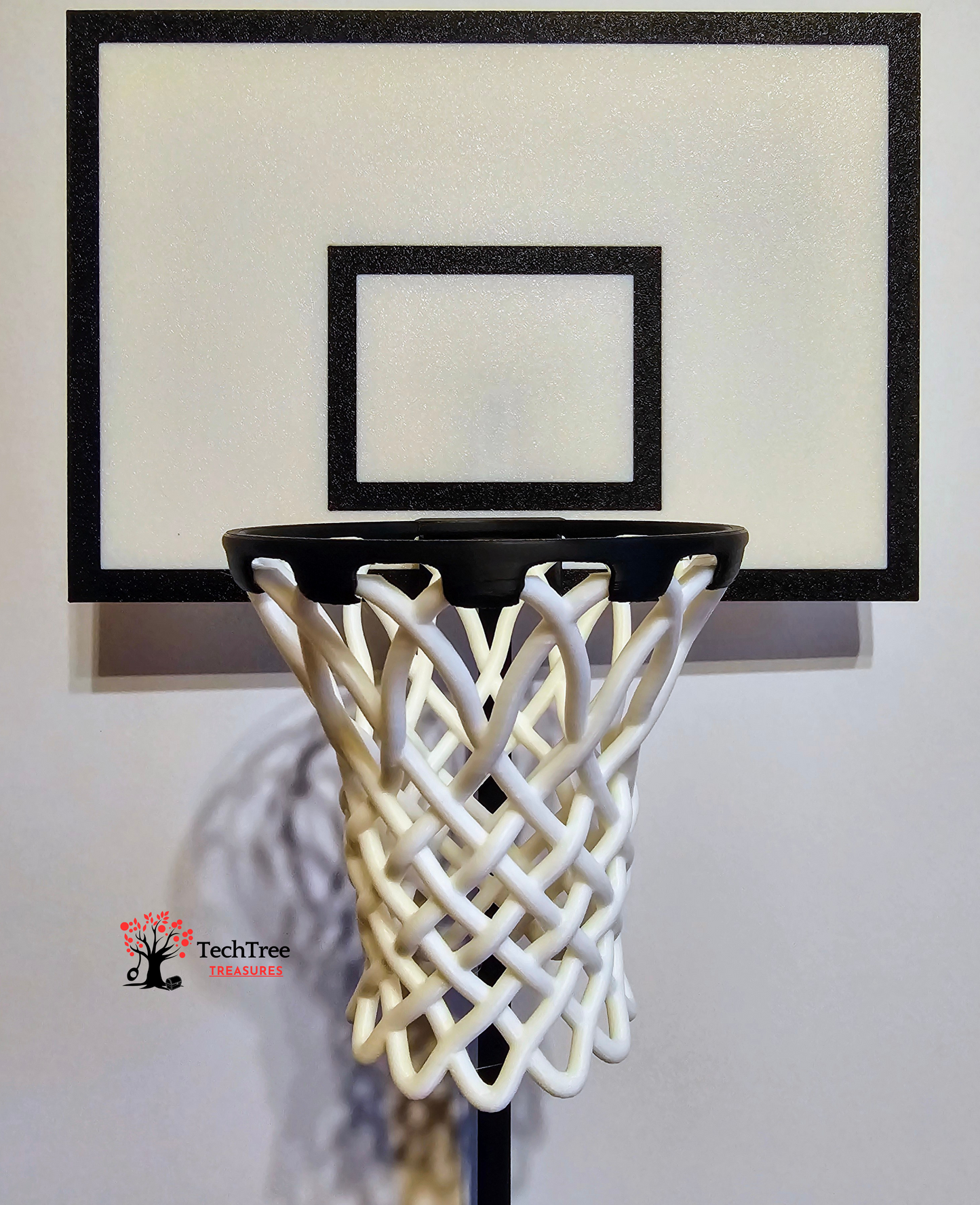 Tabletop/Desktop Basketball Hoop with Ball Launcher for Home or Office