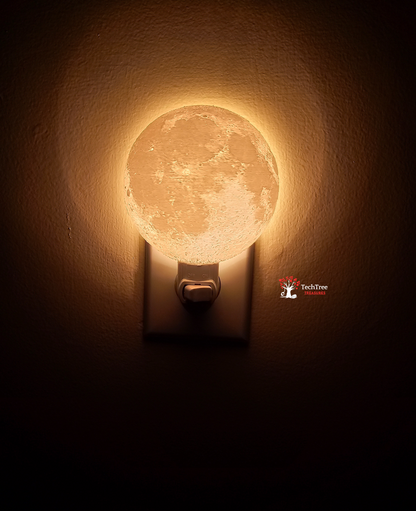 Moon and Saturn Illuminating Night Lights | $5 off with Planet Lamp Combo