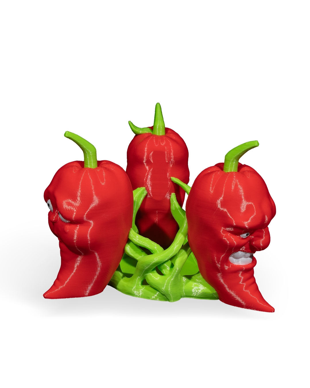 Carolina Reaper Red Pepper Tabasco/Hot Sauce Holder - 4 Versions -Mild, Hot, Inferno, Misc