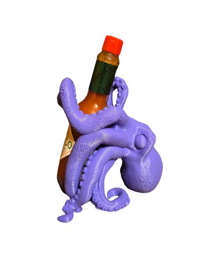 Release The Kraken Hot Sauce Holder, Tabasco Sauce Holder For 2 OZ Bottles ONLY